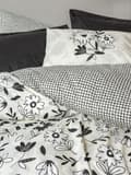 Miniatyrbild 2 av 2: Ranforce Single Quilt Cover Set Meresa - Svart