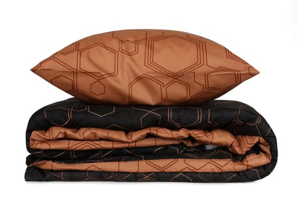 Ranforce Single Quilt Cover Set Dawn - Kobber
