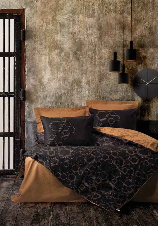 Ranforce Single Quilt Cover Set Dawn - Kobber