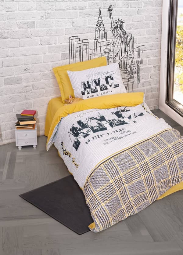 Ranforce Young Quilt Cover Set Worldwide - Sinappi v2