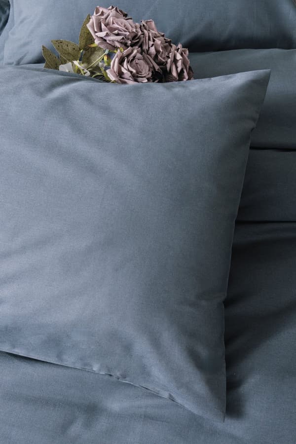 Ranforce Single Quilt Cover Sæt Plain - Antracit