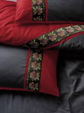 Miniatyrbillede 2 af 2: Ranforce Single Quilt Cover Set Lienzo - antracit
