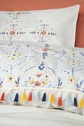 Miniatyrbild 2 av 2: Ranforce Single Quilt Cover Set Milis - Kakel Röd