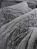 Miniatyrbilde 2 av 4: Ranforce Single Quilt Cover Set Sooty - Grå