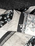 Miniatyrbilde 2 av 2: Ranforce Double Quilt Cover Set Lehlare - Antrasitt