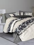 Miniatyrbilde 1 av 2: Ranforce Double Quilt Cover Set Lehlare - Antrasitt