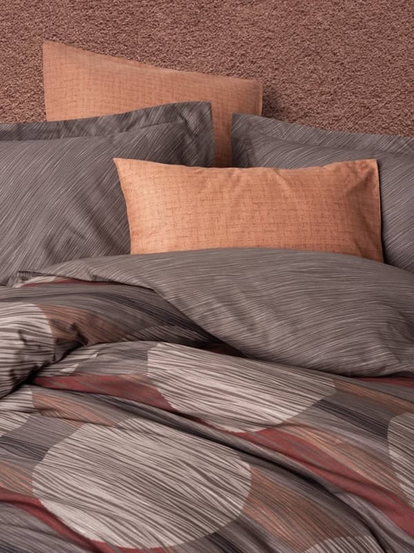 Ranforce Dobbelt Quilt Cover Set Fluss - Kanel