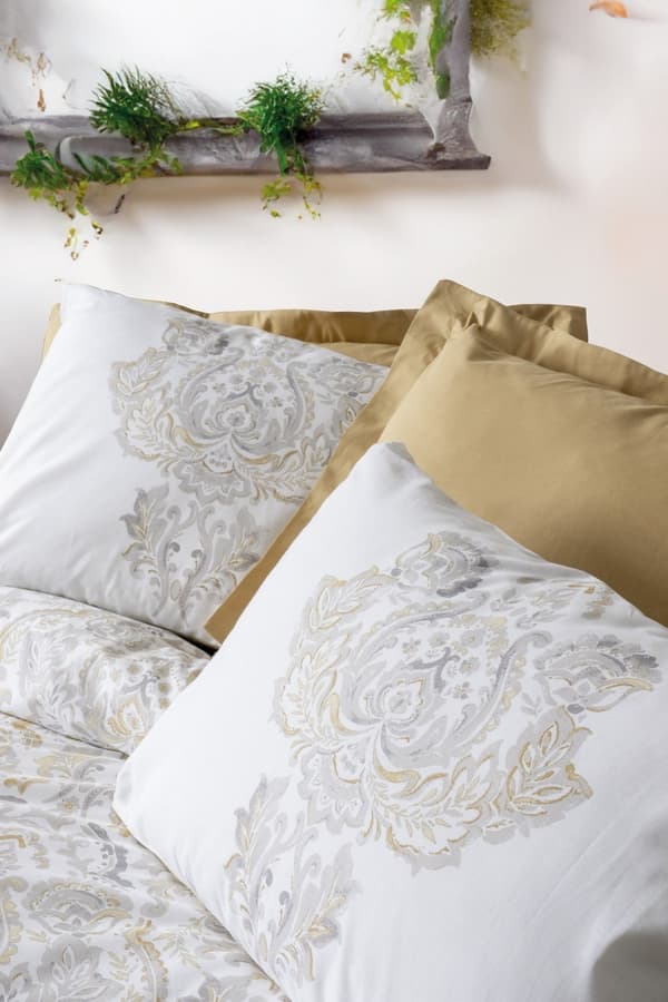 Ranforce Double Quilt Cover Set Najva - Senap