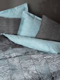 Miniatyrbilde 2 av 2: Ranforce Double Quilt Cover Set Arel - Antrasitt