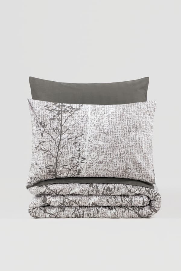 Ranforce Double Quilt Cover Set Odin - Brun