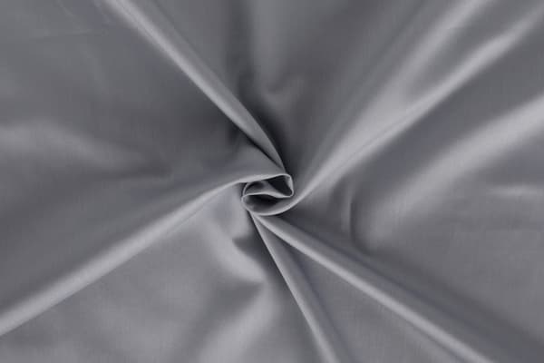 Satin Dubbla Quilt Cover Set Elegant - Grå