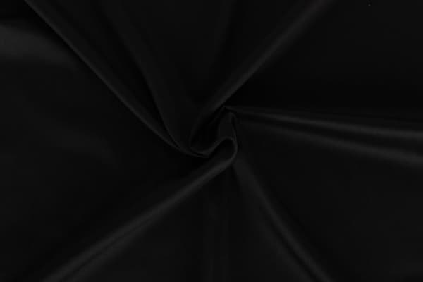 Satin Dobbel Dynetrekk Set Elegant - Svart