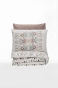 Miniatyrbild 4 av 4: Ranforce Double Quilt Cover Set Asilo - Brun