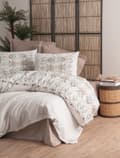 Miniatyrbild 1 av 4: Ranforce Double Quilt Cover Set Asilo - Brun