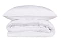 Miniatyrbild 3 av 5: Satin Dubbla Quilt Cover Set Elegant - Vit