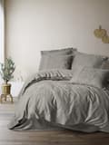 Pikkukuva 1 / 2: Satin Double Quilt Cover Set Demure - Mink