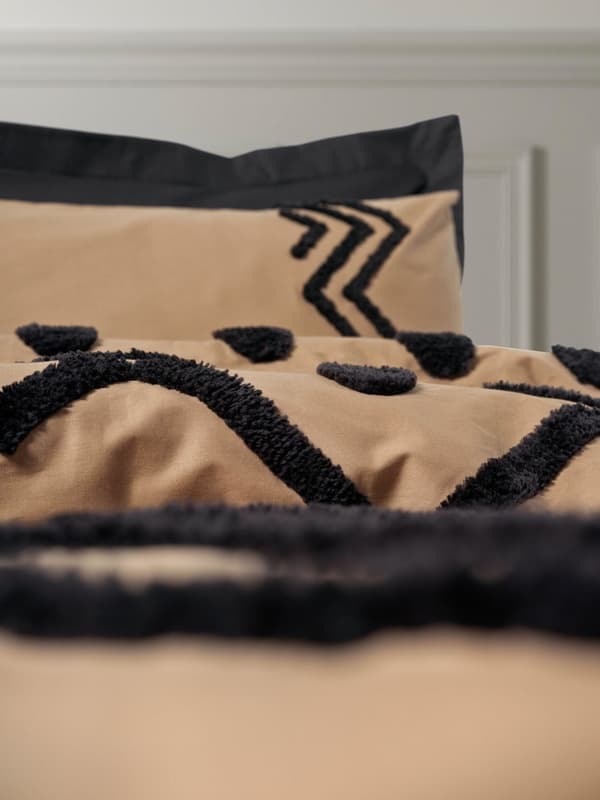 Ranforce Double Quilt Cover Set Elio - Kobber