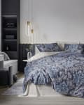 Miniatyrbilde 1 av 2: Satin Dobbel Dynetrekk Sett Owen - Beige