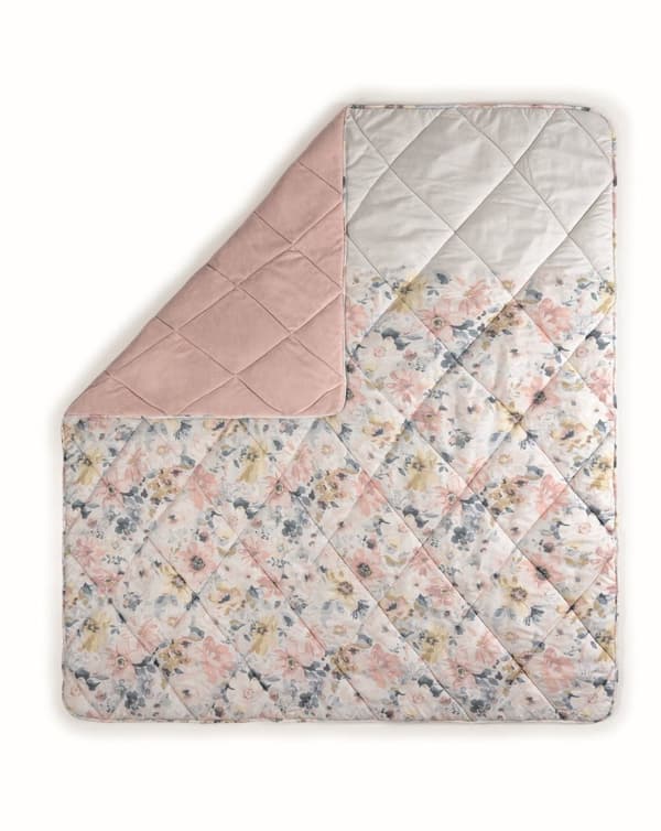 Dobbelt Quilt Velvet - Dalya Powder