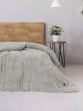 Miniatyrbillede 1 af 2: Single Quilt Wave - Grå