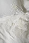 Miniatyrbild 2 av 2: Satin Dubbla Quilt Cover Set Gembira - Vit