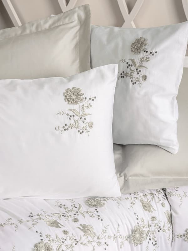 Satin Dubbla Quilt Cover Set Urian - Beige