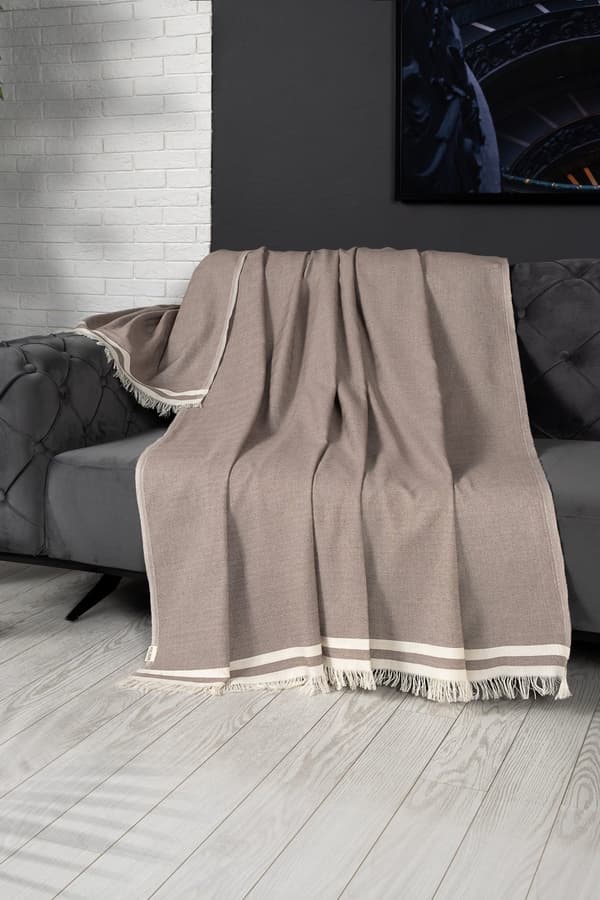 Sohvan päällinen Alinda - ruskea (170 x 230)