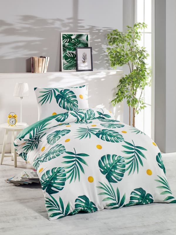 Enkelt påslakanset Monstera - Grön