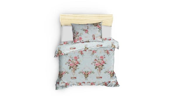 Single Quilt Cover Set Alanur - Mint