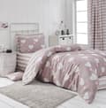 Pikkukuva 1 / 2: Yhden peitonpäällinen setti Herz - Dusty Rose