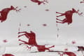 Miniatyrbild 5 av 5: Dubbel täcke Set Geyik - Claret Red