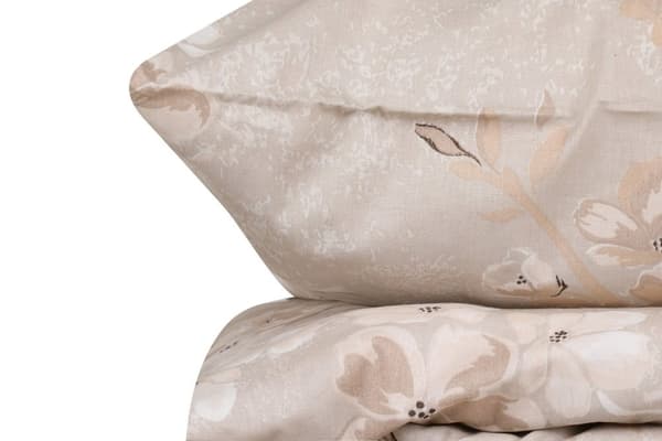 Ranforce Double Quilt Cover Set Elena - Brun