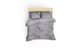 Miniatyrbilde 2 av 2: Ranforce Double Quilt Cover Set Elena - Grå
