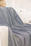 Miniatyrbillede 2 af 2: Sofabetræk Woven Cozy - Sort
