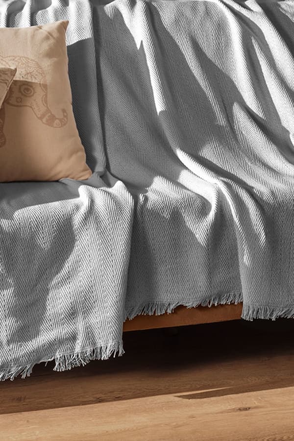 Sohvanpäällinen Merlin - vaaleanharmaa