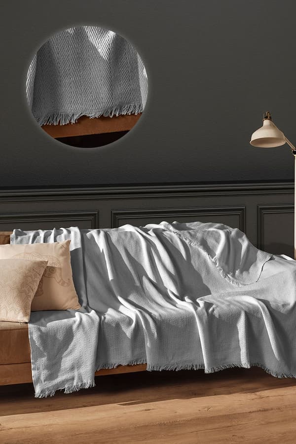 Sohvanpäällinen Merlin - vaaleanharmaa