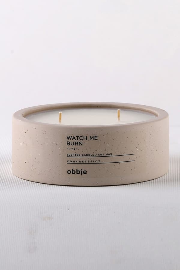 Candle Watch Me Burn Flat