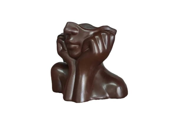 Vase Iskandinav Layd - Brun