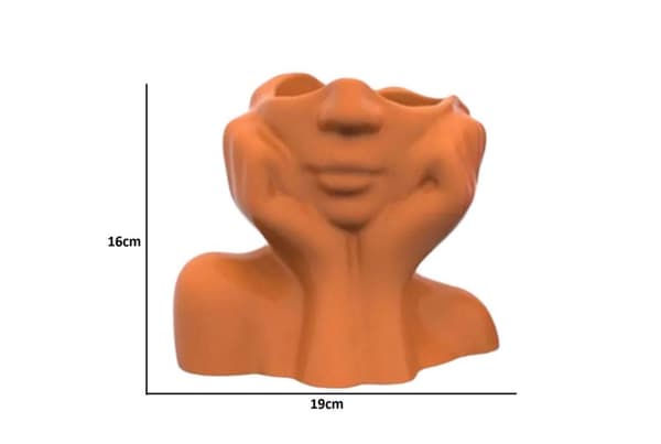 Vase Iskandinav Layd - Oransje
