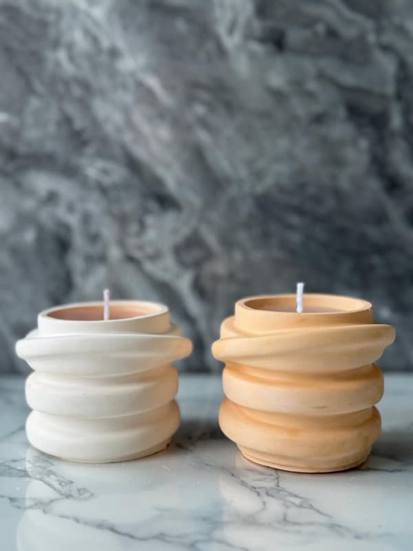 Kynttiläsarja (2 kpl) Glamour Candle 6TM