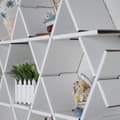 Miniatyrbild 5 av 7: Kartonghylla HEXBEYAZ-M