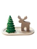 Miniatyrbilde 2 av 2: Dekorativt objektsett (2 deler) Julesteinsett1