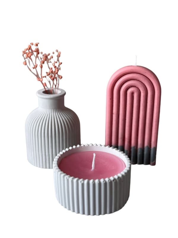 Ljusset (3 delar) Glamourljus 14ST