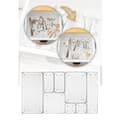 Miniatyrbilde 2 av 3: Skuffeorganiser SET5 - Gjennomsiktig