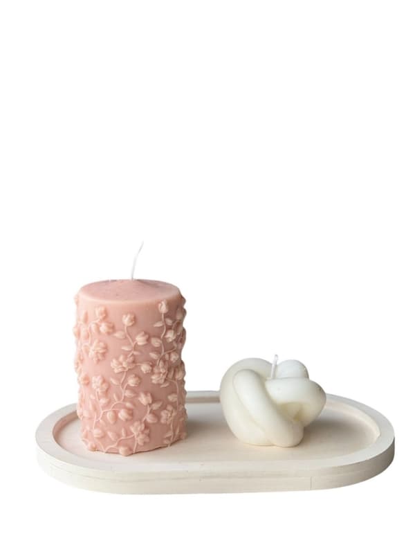 Kynttiläsarja (3 kpl) Glamour-kynttilä 41ST