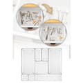 Miniatyrbillede 2 af 3: Skuffe Organizer SET4 - Gennemsigtig