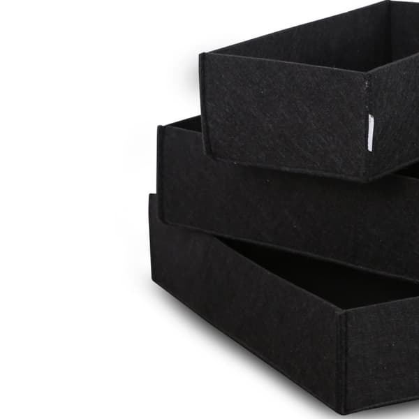 Organiseringssett i filt (3 deler) HMY - 6272