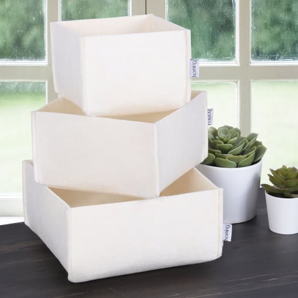 Organiseringssett i filt (3 deler) HMY - 6268