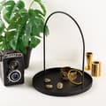 Miniatyrbilde 1 av 7: Dekorativt metalltilbehør Kos - Svart