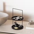Miniatyrbilde 3 av 7: Dekorativt metalltilbehør Tılos - Svart